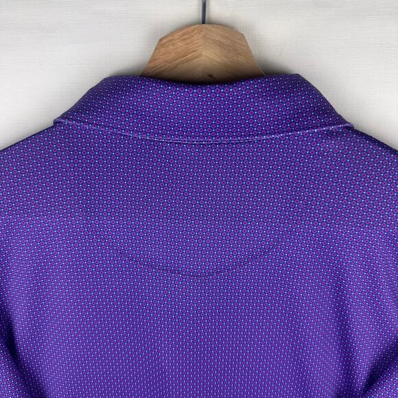 NWT Peter Millar Men's Size L Polo Golf Shirt Casual Collared Short Sleeve - Picture 6 of 11